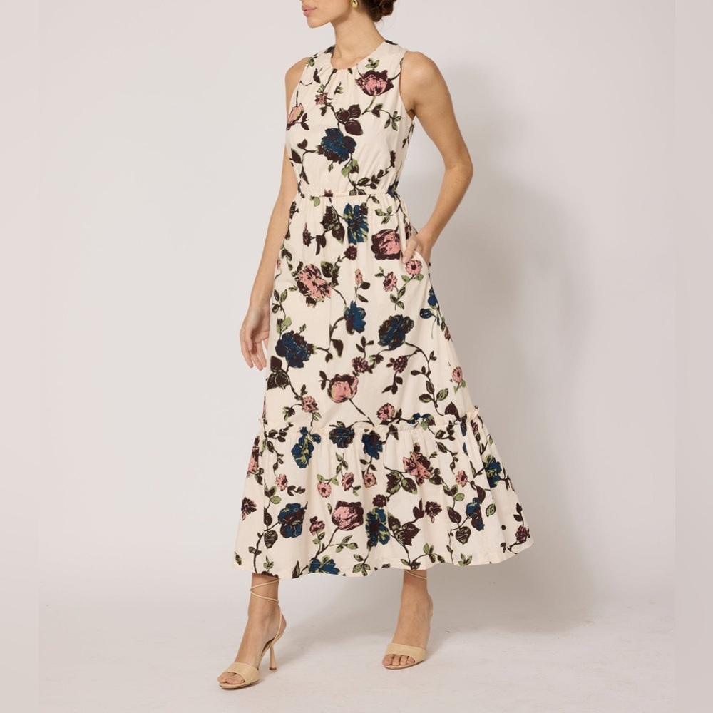 Cleobella Carina Ankle Dress in Jardin - Picture 3 of 5